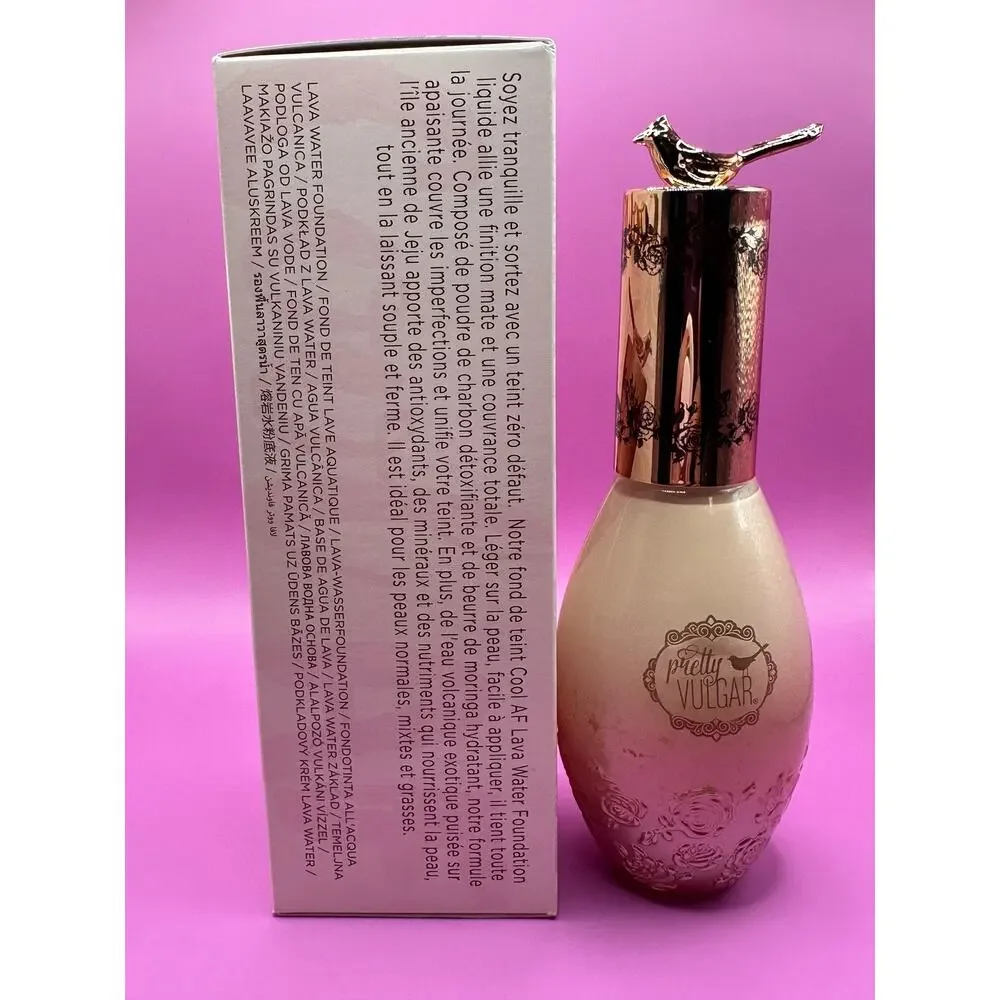 Pretty Vulgar Lava Water Foundation – Shade 02 – New in Box Pretty Bird